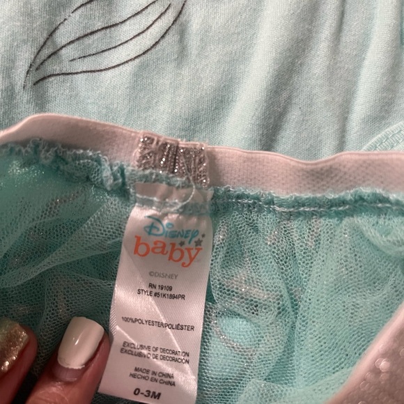 Disney Baby Little Mermaid Tutu set - Picture 3 of 5